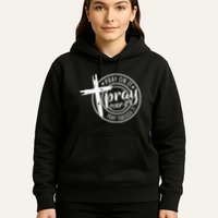 Pray On It Pray Over It Pray Through It Christian Hoodie