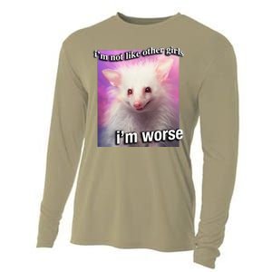 Possum Opossum I’M Not Like Other Girl I’M Worse Cooling Performance Long Sleeve Crew