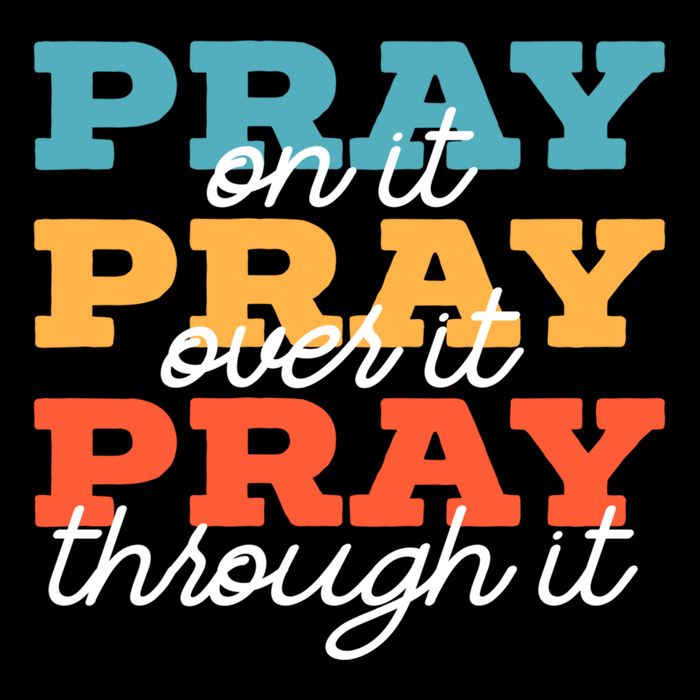 Pray On It Pray Over It Pray Through It Christian Religious Gift Mug