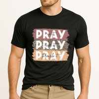 Pray On It Pray Over It Pray Through It Leopard Christian Performance Shirt