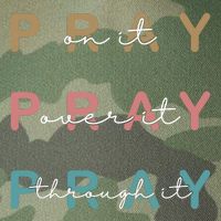 Pray On It Pray Over It Pray Through It Legacy Tie Dye Trucker Hat