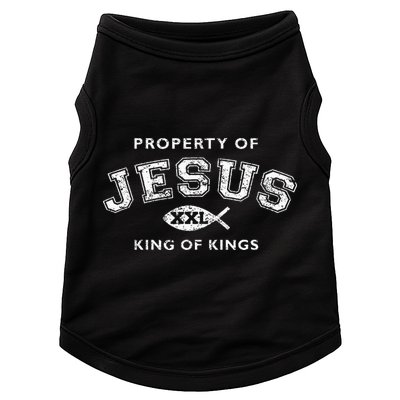 Property Of Jesus King Of Kings Xxl Doggie Tank