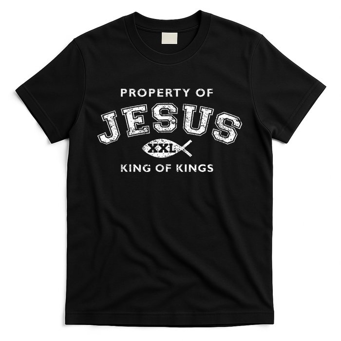 Property Of Jesus King Of Kings Xxl T-Shirt