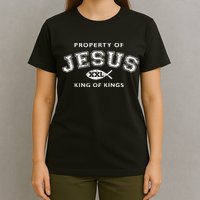 Property Of Jesus King Of Kings Xxl T-Shirt