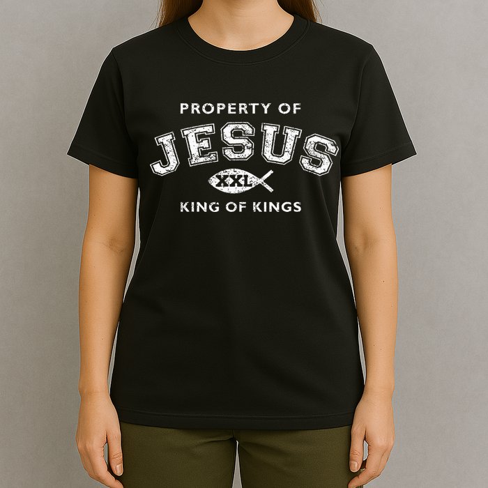 Property Of Jesus King Of Kings Xxl T-Shirt