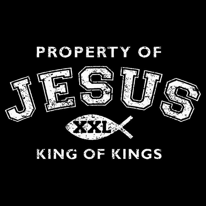 Property Of Jesus King Of Kings Xxl T-Shirt