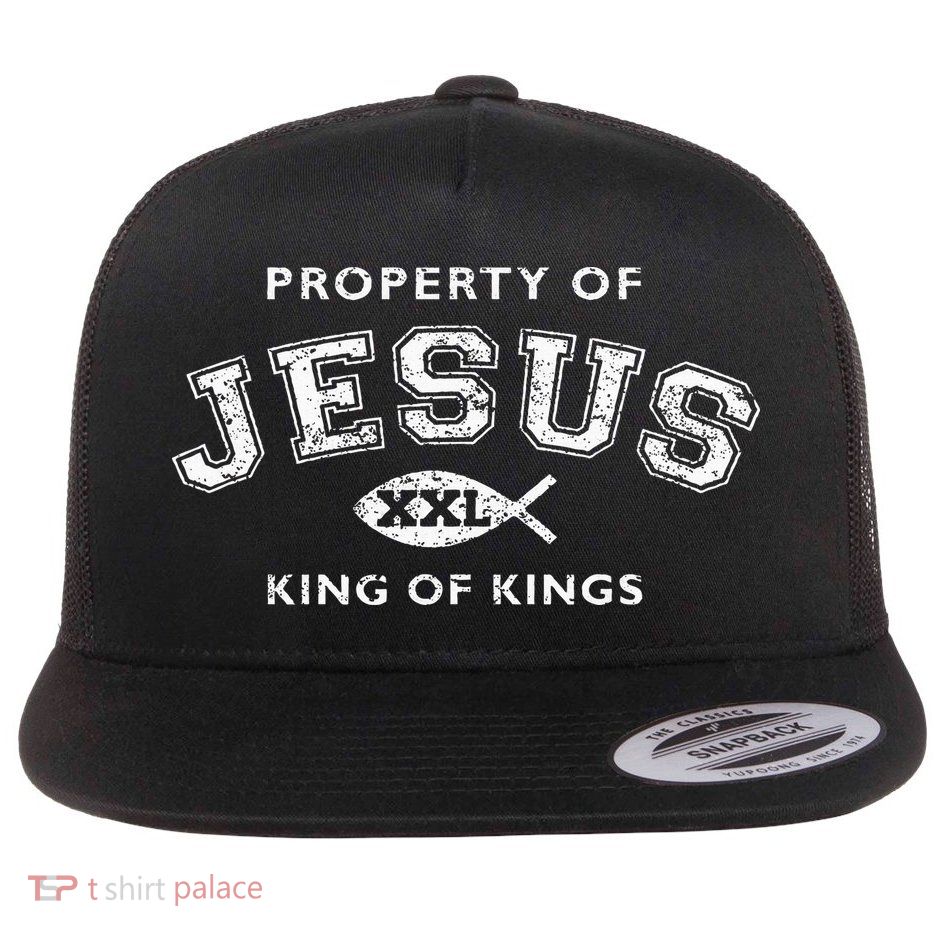 Property Of Jesus King Of Kings Xxl Flatbill Hat