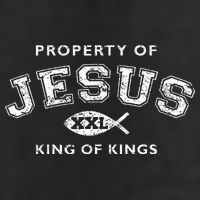 Property Of Jesus King Of Kings Xxl Golf Towel