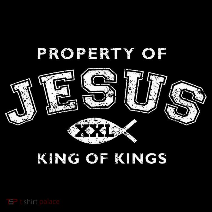 Property Of Jesus King Of Kings Xxl Womens T-Shirt