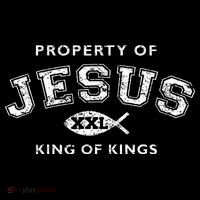 Property Of Jesus King Of Kings Xxl Zip Tote Bag