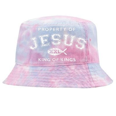 Property Of Jesus King Of Kings Xxl Tie-Dyed Bucket Hat