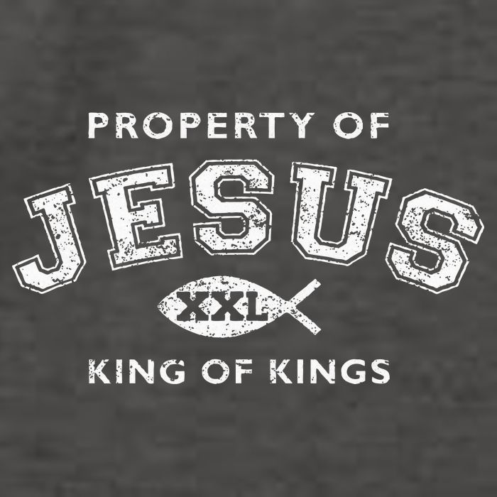 Property Of Jesus King Of Kings Xxl Vector Backpack