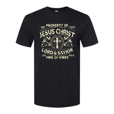 Property Of Jesus Christ Lord And Savior King Of Softstyle CVC T-Shirt