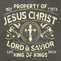 Property Of Jesus Christ Lord And Savior King Of Cotton Canvas Backpack