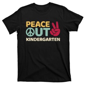 Peace Out Kindergarten Graduation Last Day Of School T-Shirt