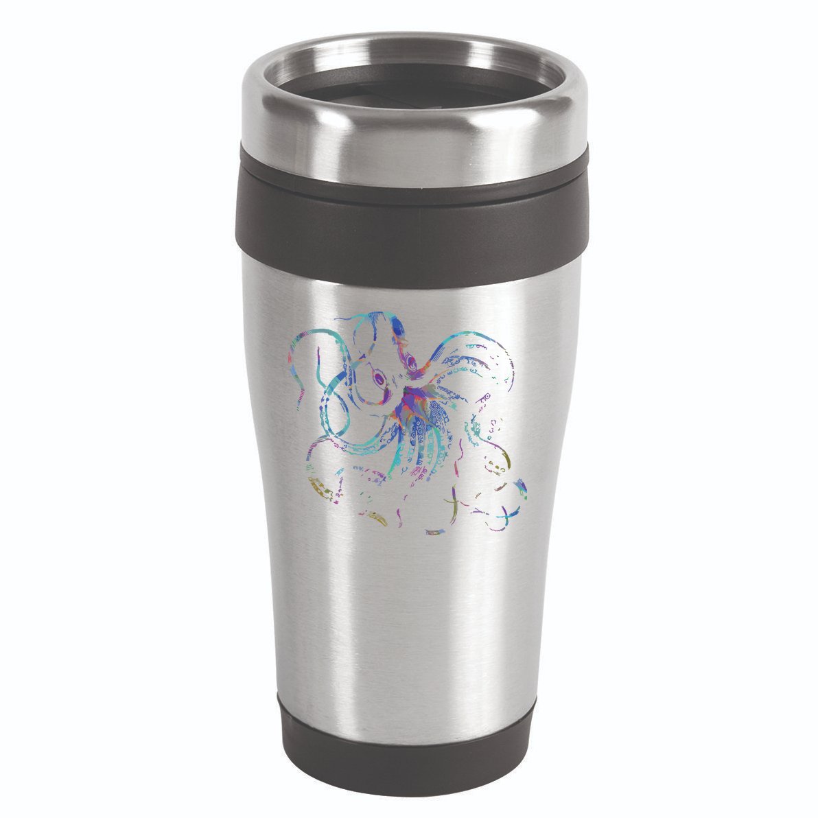 Psychedelic Octopus Kraken 16oz Travel Tumbler