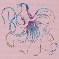 Psychedelic Octopus Kraken 25L Jumbo Tote
