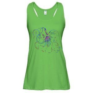 Psychedelic Octopus Kraken Ladies Essential Flowy Tank