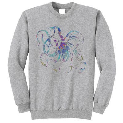 Psychedelic Octopus Kraken Sweatshirt