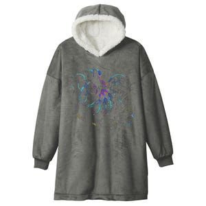 Psychedelic Octopus Kraken Hooded Wearable Blanket