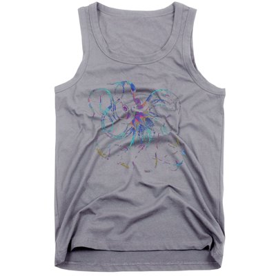 Psychedelic Octopus Kraken Tank Top