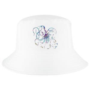 Psychedelic Octopus Kraken Cool Comfort Performance Bucket Hat