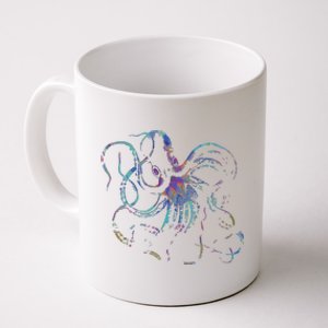 Psychedelic Octopus Kraken Coffee Mug