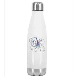 Psychedelic Octopus Kraken Stainless Steel Insulated Water Bottle