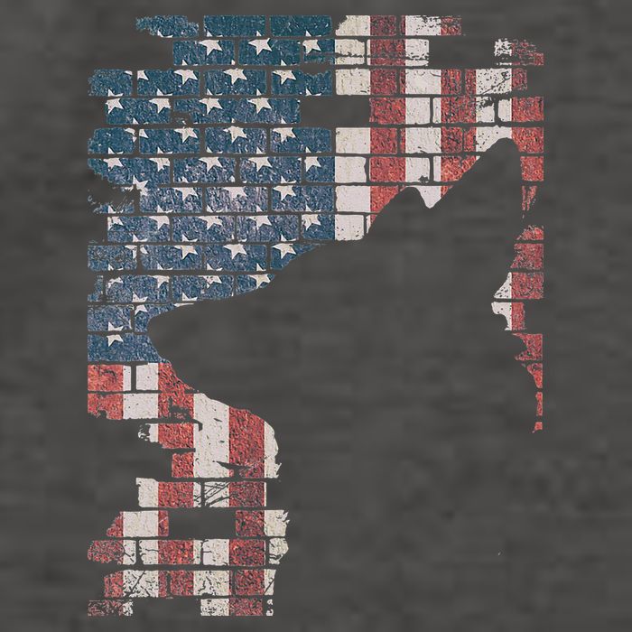 Police Officer K9 Dog Shep PD American Flag Silhouette Print Vector Backpack