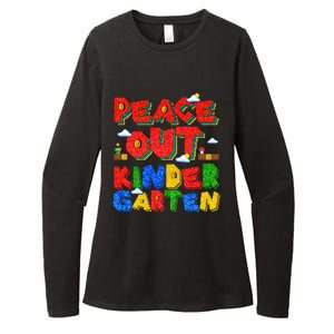 Peace Out Kindergarten Goodbye Kindergarten Hello Summer Gift Womens CVC Long Sleeve Shirt