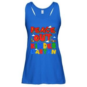 Peace Out Kindergarten Goodbye Kindergarten Hello Summer Gift Ladies Essential Flowy Tank