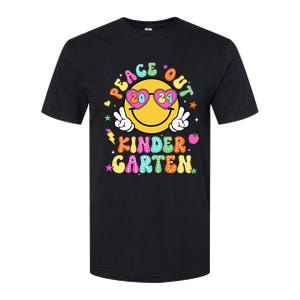 Peace Out Kindergarten Last Day Of Shool Softstyle CVC T-Shirt