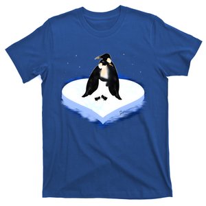 Penguins Outfit Love Heart Penguins Partner Outfit Cool Gift T-Shirt