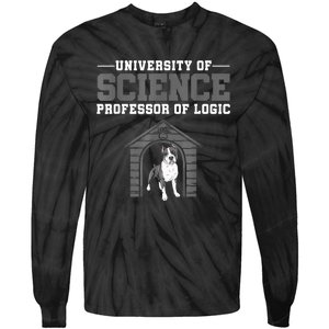 Professor Of Logic At The University Of Science Syllogistic Tie-Dye Long Sleeve Shirt