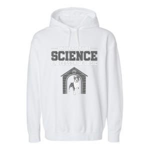 Professor Of Logic At The University Of Science Syllogistic Garment-Dyed Fleece Hoodie