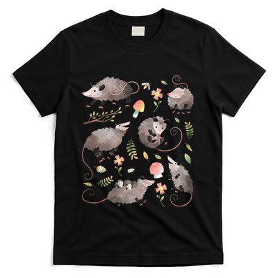 Possum Opossum Lover Owner Cottagecore Kawaii T-Shirt