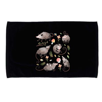 Possum Opossum Lover Owner Cottagecore Kawaii Microfiber Hand Towel