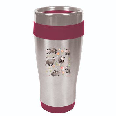 Possum Opossum Lover Owner Cottagecore Kawaii 16oz Travel Tumbler