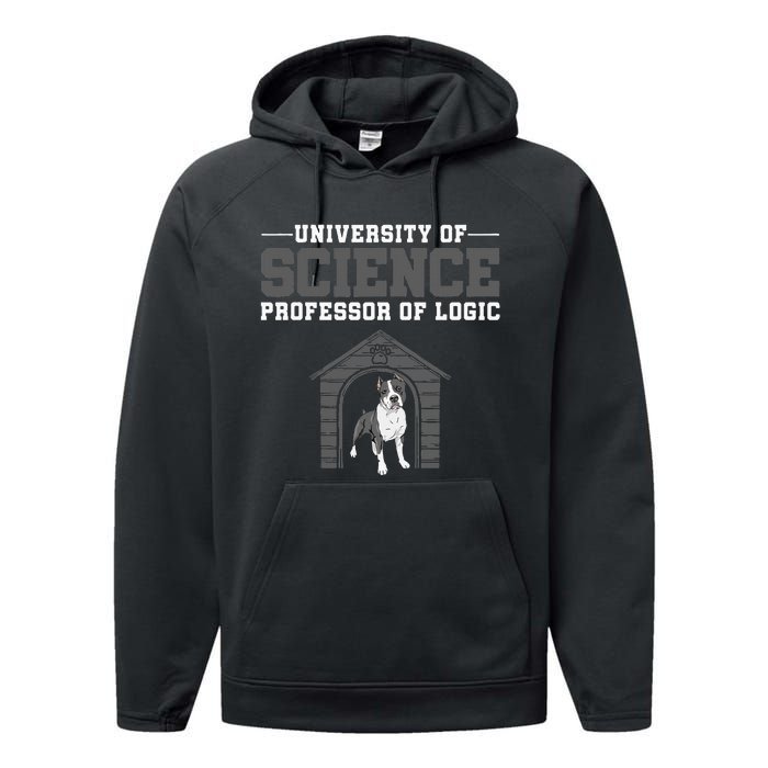 Professor Of Logic At The University Science Syllogistic Performance Fleece Hoodie