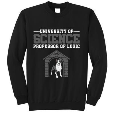 Professor Of Logic At The University Science Syllogistic Sweatshirt