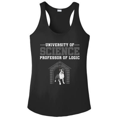 Professor Of Logic At The University Science Syllogistic Ladies PosiCharge Competitor Racerback Tank