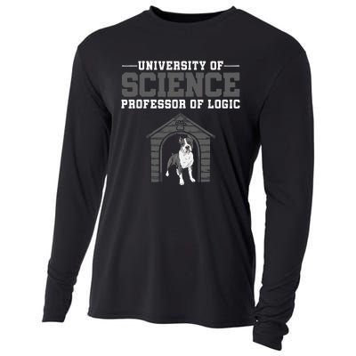 Professor Of Logic At The University Science Syllogistic Cooling Performance Long Sleeve Crew