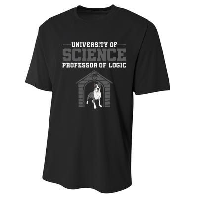 Professor Of Logic At The University Science Syllogistic Performance Sprint T-Shirt