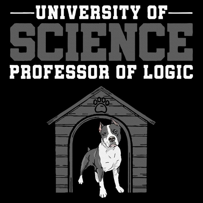 Professor Of Logic At The University Science Syllogistic Cropped Pullover Crew