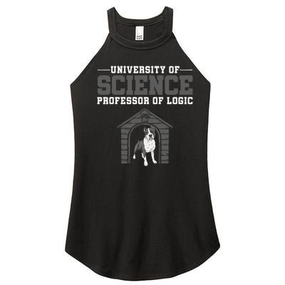 Professor Of Logic At The University Science Syllogistic Women’s Perfect Tri Rocker Tank