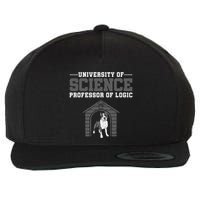 Professor Of Logic At The University Science Syllogistic Wool Snapback Cap