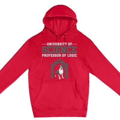 Professor Of Logic At The University Science Syllogistic Premium Pullover Hoodie