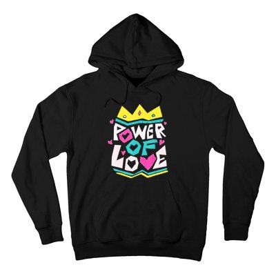 POWER OF LOVE Valentines Day Women I Love You Hoodie