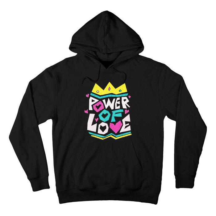 POWER OF LOVE Valentines Day Women I Love You Hoodie