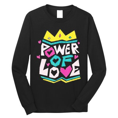 POWER OF LOVE Valentines Day Women I Love You Long Sleeve Shirt